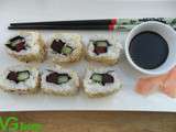California Rolls au Concombre & à la Betterave