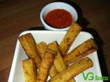 Frites de Polenta & Sauce au Poivron