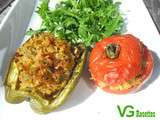 Légumes Farcis au Riz Epicé