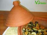 Tajine Courgettes, Abricots & Amandes