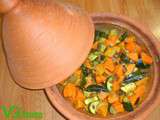 Tajine de Patates Douces, Courgettes & Raisins Secs