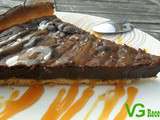 Tarte au Chocolat & Caramel au Beurre Salé