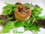 Vol-au-Vent au Tofu, Carottes & Champignons