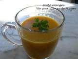 Soupe orangée