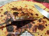 Tortillas aux fromages et jambon