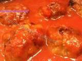 Boulettes de Boeuf à la sauce Tomates (au Thermomix)