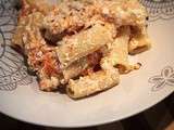 Pâtes d'automne- Rigatoni au potiron et à la ricotta
