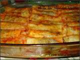Crêpes farcies aux poireaux et à la viande hachée