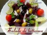 Salade de betterave
