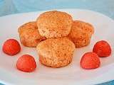 Minis muffins aux fraises Tagada
