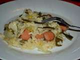 Risotto poireau knaki