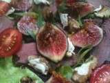 Salade de magret aux figues