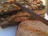Terrine de foie gras et lentilles