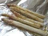Tapas d’asperges blanches moutardées