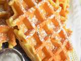 Gaufre au fromage blanc