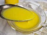 Sauce safran citron