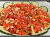 Ezme  salade de tomates turque 