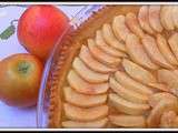 Tarte aux pommes (Pâte brisée de Christophe Felder)