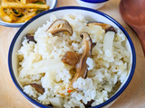 Mu Bap / Riz au navet et champignon / 무밥