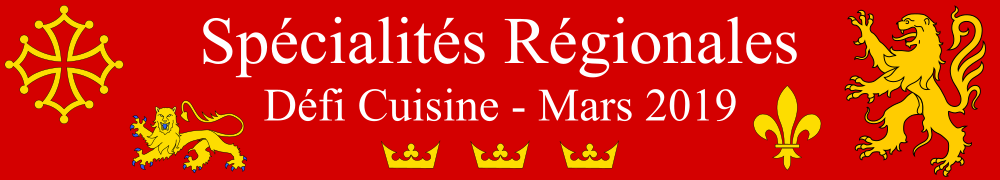 Recettes de Defi Specialites Regionales