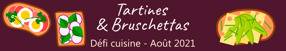 Recettes de Defi Tartines Et Bruschettas