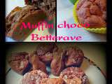 Muffin choco betteraves