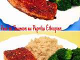 Poisson: le Pavé de Saumon au Paprika Éthiopien