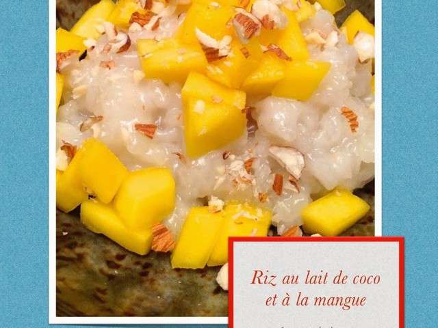 Recette Riz gluant à la mangue - Seb