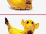 Sculpture de Fruit: Comment Faire un Chien-Banane