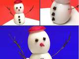 Spécial Temps des Fêtes et Noël: Comment Faire un Bonhomme de Neige en Oeuf