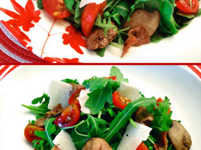Recettes de Foie de 1 recette de salade