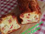 Cake Chorizo, Tomate, Mozzarella par La Cuisine de Cécile