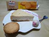 Cheesecake aux Poires et Palets Saint-Michel