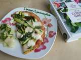 Pizza Veggie de Chou-Fleur aux Courgettes et Mozzarella