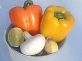 Coulis de poivron jaune ou orange