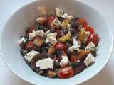 « Dakos » salade crétoise croquante aux tomates – câpres – feta