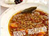 Σουπα φακεσ-soupe grecque de lentilles