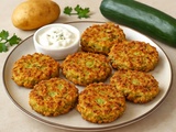 Croquettes de pommes de terre et courgettes maison faciles