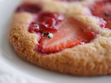 Sablés aux fraises sans gluten