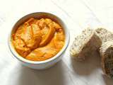 Dips de carotte au chêvre et au curry