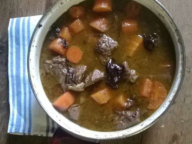 Recettes de Boeuf aux carottes et Pruneaux