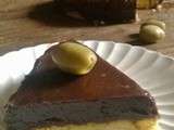 Tarte au chocolat et olives (tarte Chocolives de Eric Guérin)