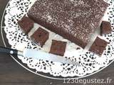 Gâteau au chocolat à la courgette et huile d’olive ( sans gluten)