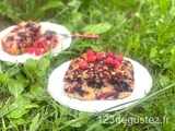Gâteau moelleux au yaourt et fruits des bois