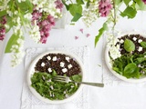 Salade de feuilles de tilleul express