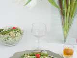 Salade de quinoa aux asperges et parmesan