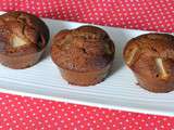 Muffins chocolat au lait et poires
