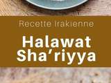 Irak : Halawat Sha’riyya