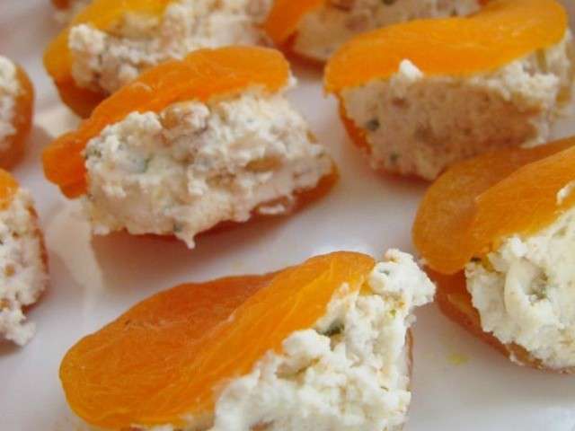 Les Meilleures Recettes d'Abricots secs et Chèvre