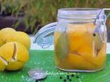 Citrons confits au sel